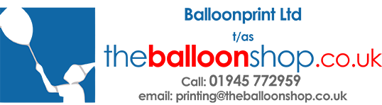 Personalised balloons printing